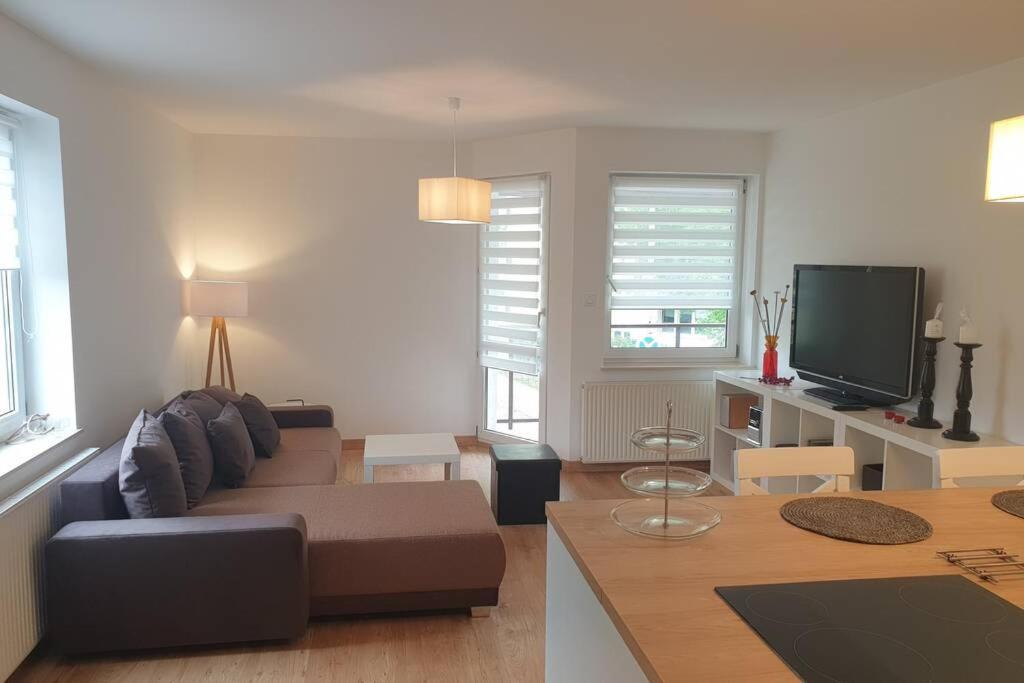 Apartament przy samym jeziorze Olsztyn  Zewnętrze zdjęcie